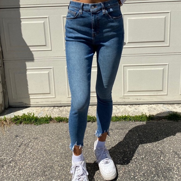 Jagged Hem Jamie Jeans | Poshmark
